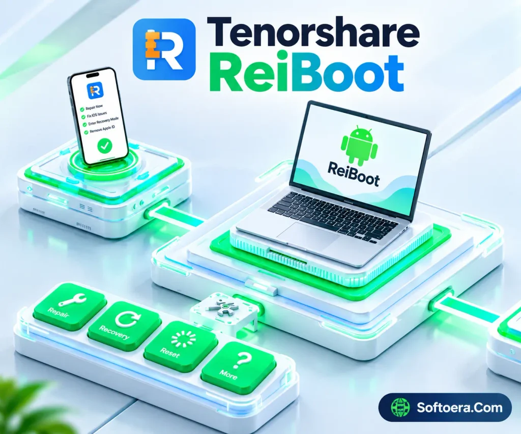 Learn about the best Android repair tools such as Tenorshare Reiboot for fixing sluggish performance, app crashes, boot problems, black screens, update failures, and other common Android issues.
